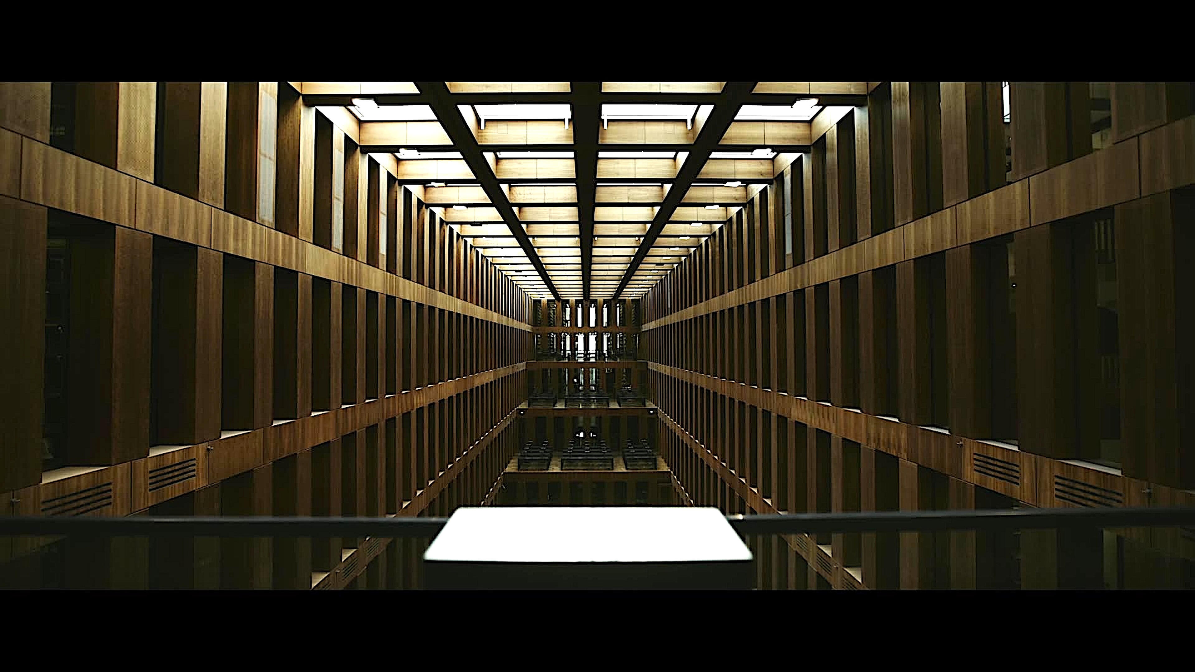 bauhaus forever. Still 09 Still 09 Grimm Library, Berlin — order held in suspension.